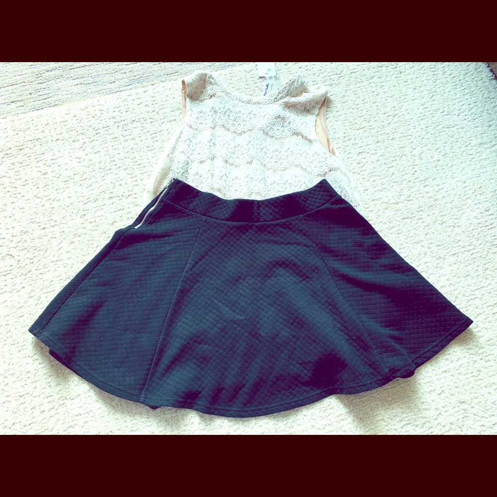Black skirt